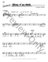 Bring It On Home piano sheet music cover